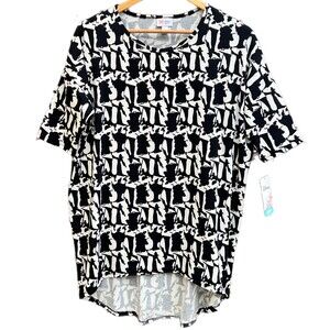 NWT S Disney Tunic Top, LuLaRoe Irma - Cruella Deville